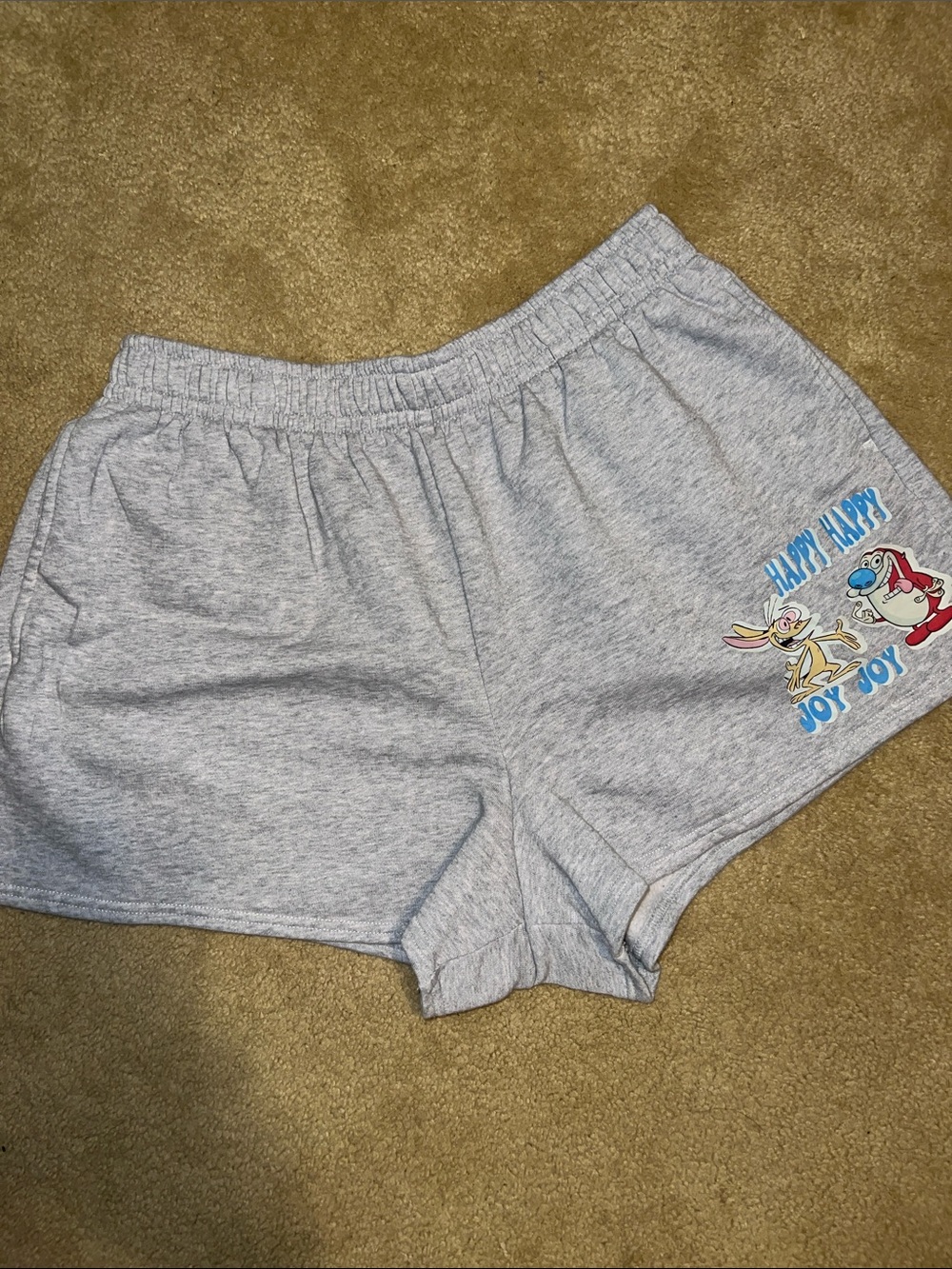 REN & STIMPY SWEATSHORTS